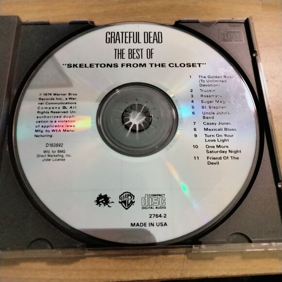 Grateful Dead The Best Of Skeletons From The Closet CD - Picture 5 of 5